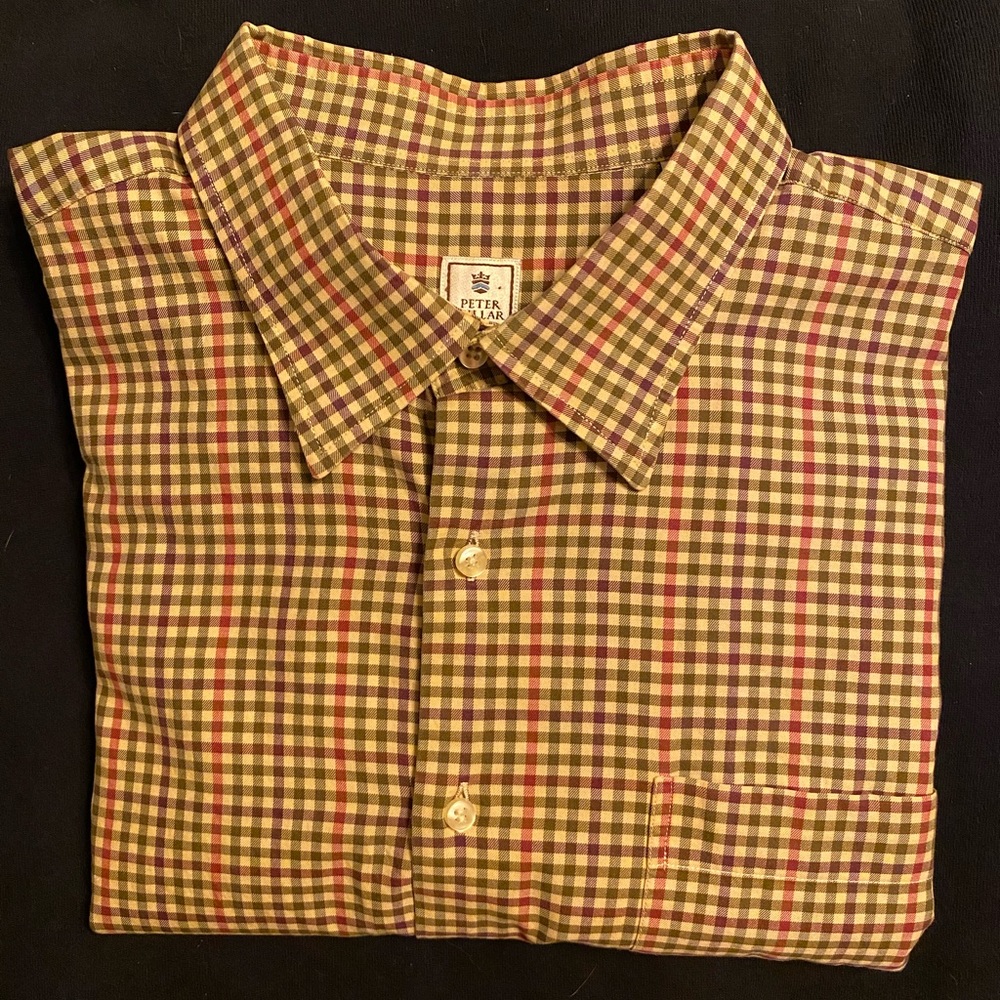Men’s Peter Millar LS casual buttondown shirt szXL